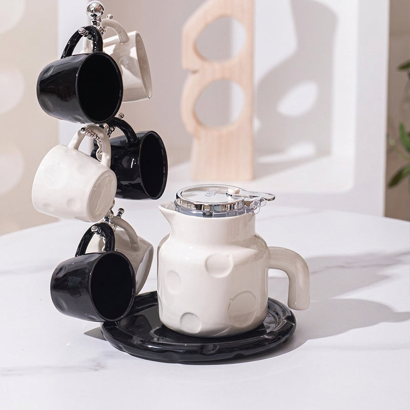 【コーヒーカップ・ティーカップ】セラミック 艶 上品