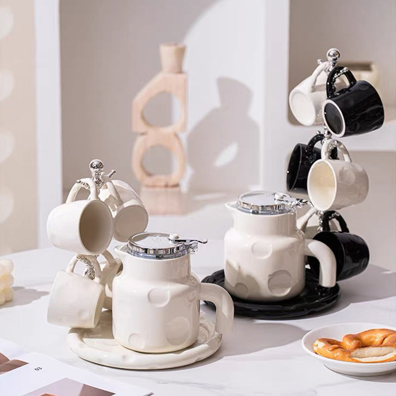 【コーヒーカップ・ティーカップ】セラミック 艶 上品