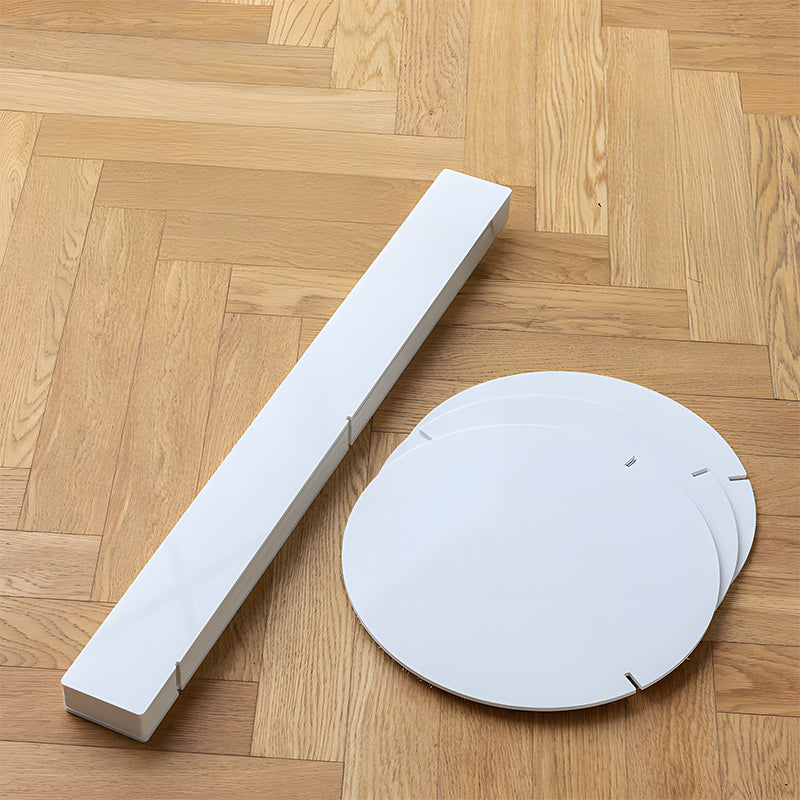 【サイドテーブル】クラフト紙 リブドデザイン 軽量タイプ