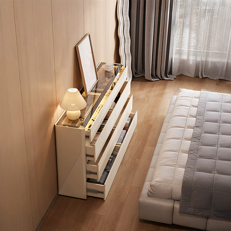 INDOORPLUS公式 |チェスト・箪笥・キャビネット 強化ガラス ベルベット