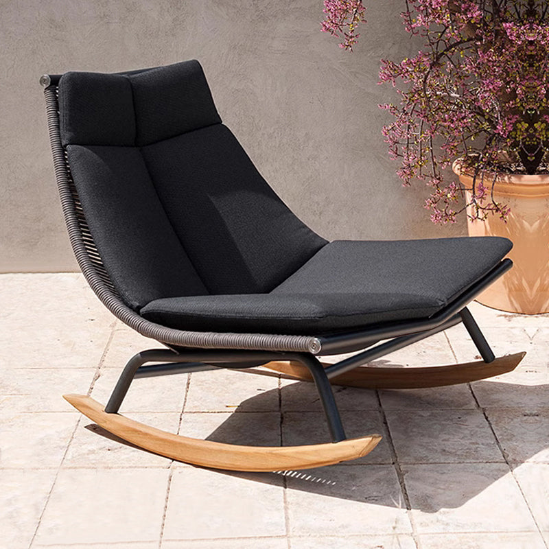 【ガーデンテーブル・セット】北欧風ベランダ椅子  シンプル 藤編み