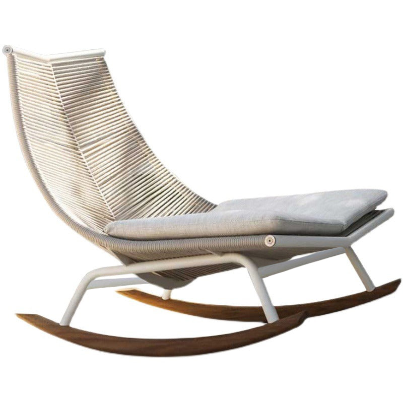 【ガーデンテーブル・セット】北欧風ベランダ椅子  シンプル 藤編み