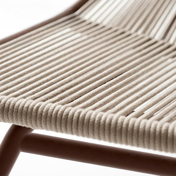 【ガーデンテーブル・セット】北欧風ベランダ椅子  シンプル 藤編み