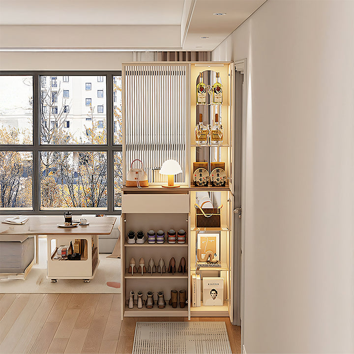 【パーテーション】フランス風 多機能屏風