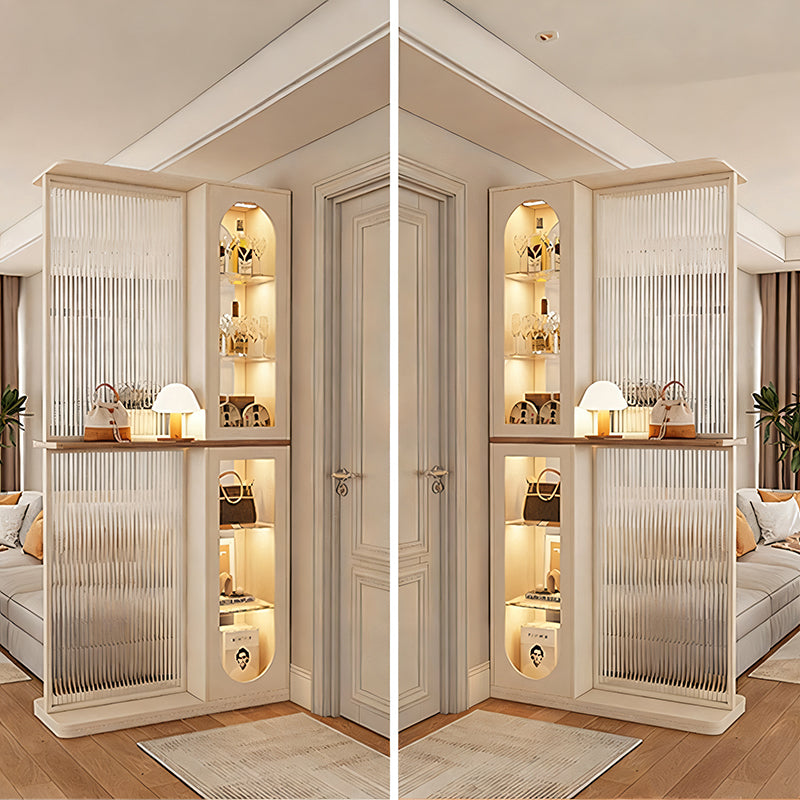 【パーテーション】フランス風 多機能屏風