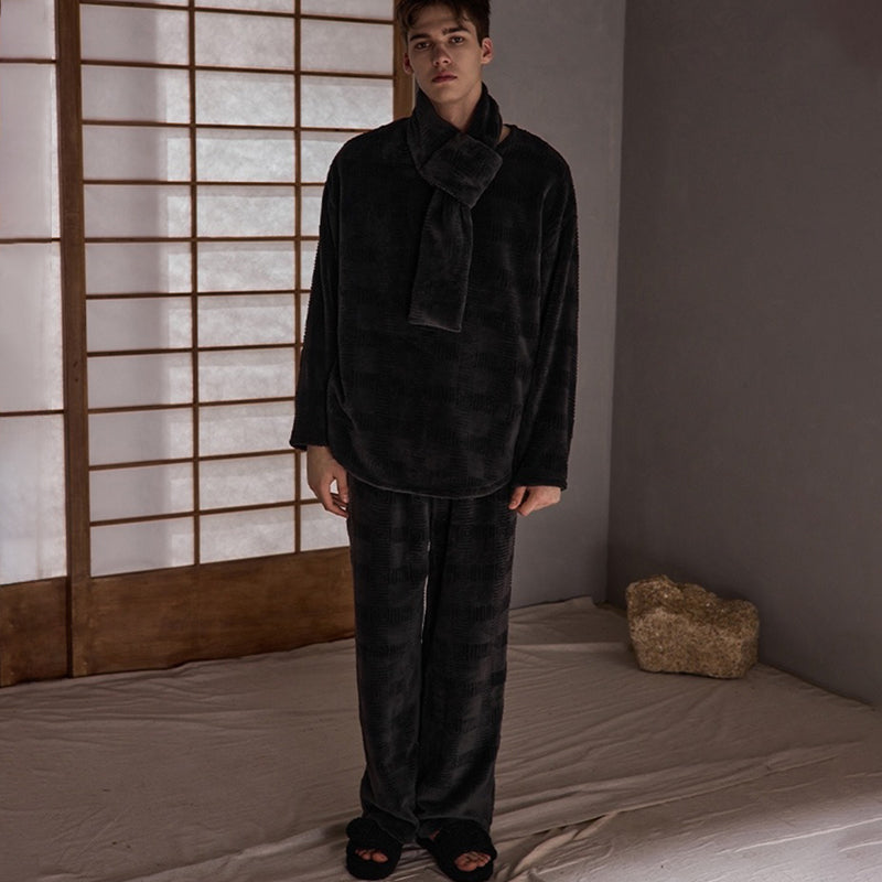 ルームウェア・パジャマ mrn セール】EMPORIO ARMANI 先染めチェック メンズパジャマ