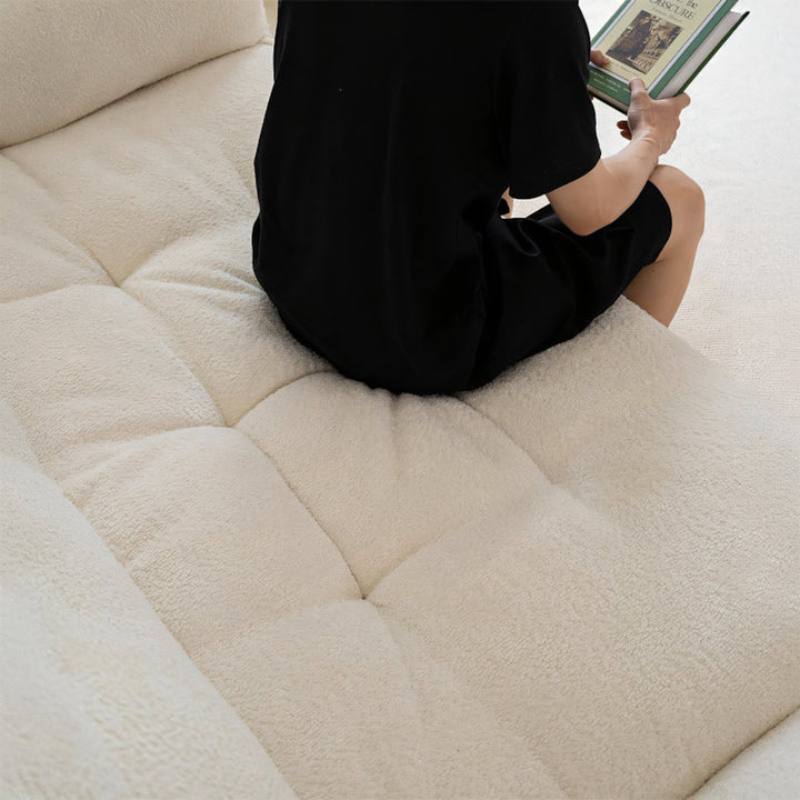 【ソファ】シンプル 優れた素材 ふわふわ