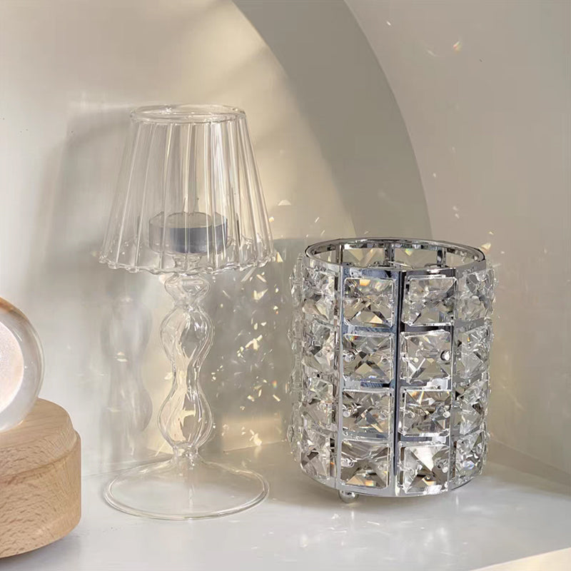 【コスメ収納 ・ メイクボックス】クリア 華やか 防塵