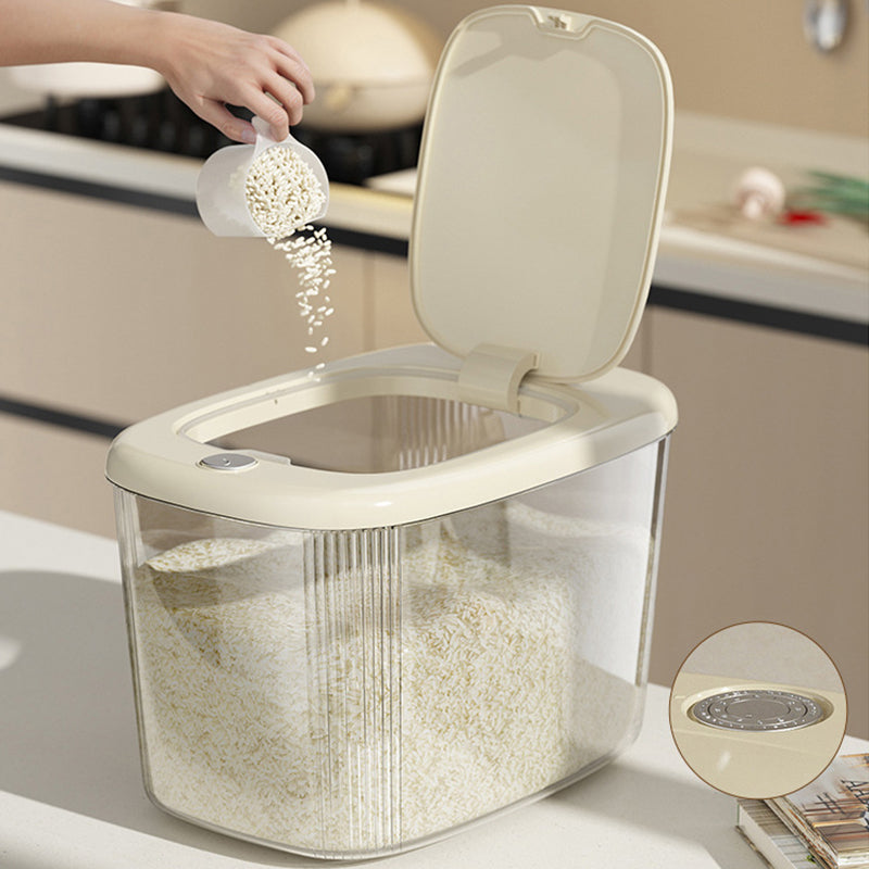 未使用 韓国陶器 米びつ 家庭用セラミックポット，セラミック米槽 ，大型 米びつ ，米 収納