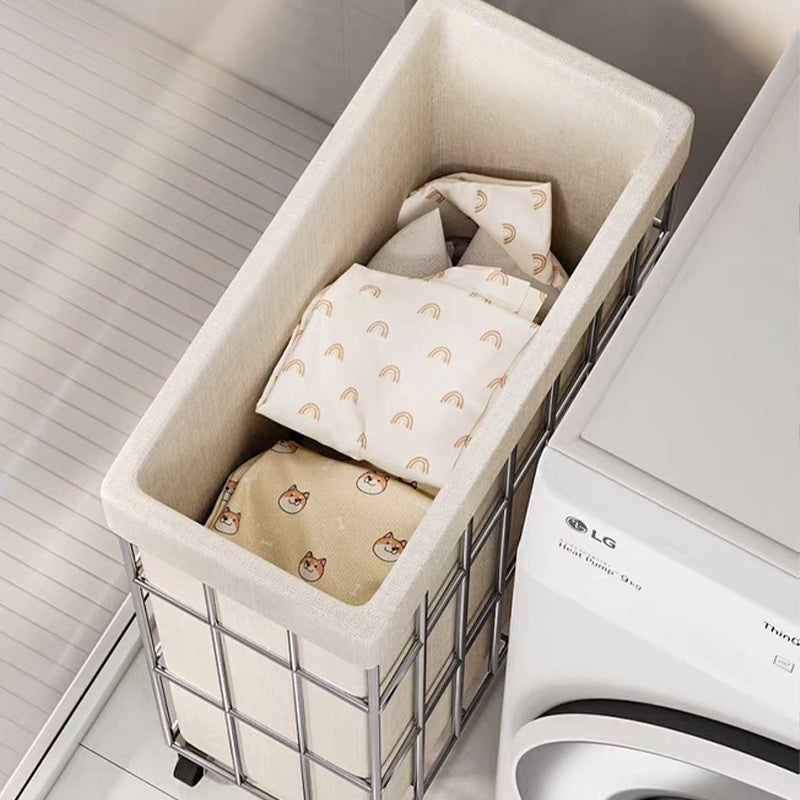 【収納袋】ファブリック 温かみ 折りたたみ可能