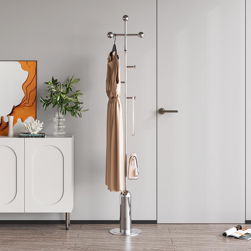 金属製シルバーのハンガーラック ハンガーラック / メタルシステム / METALSISTEM