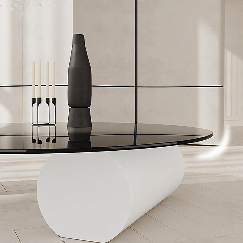 【ローテーブル】強化ガラス モダン 安定感