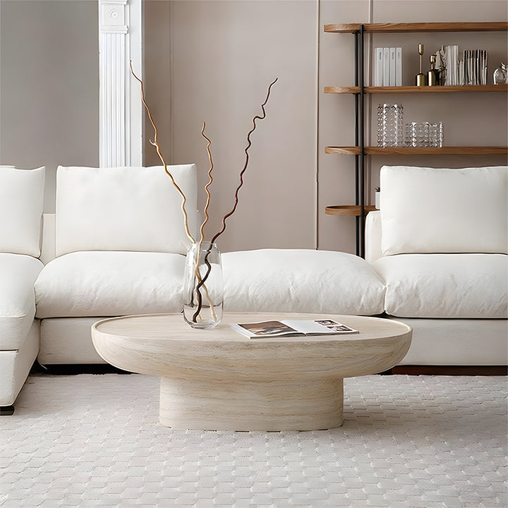 【ローテーブル】彫刻風 エレガント 安定感