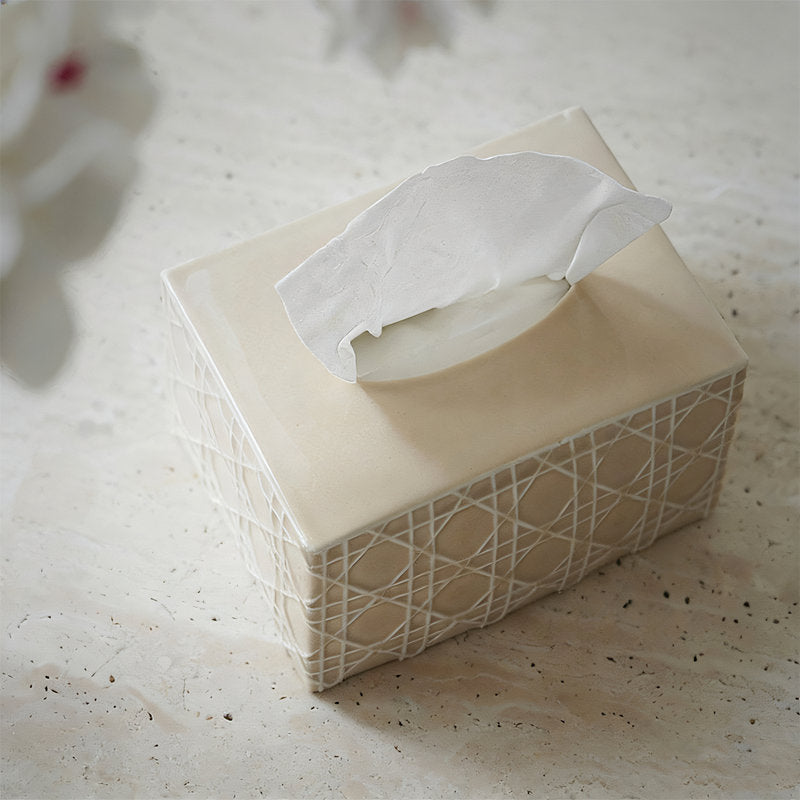 【ティッシュケース】マット仕上げ ミニマム 高安定性