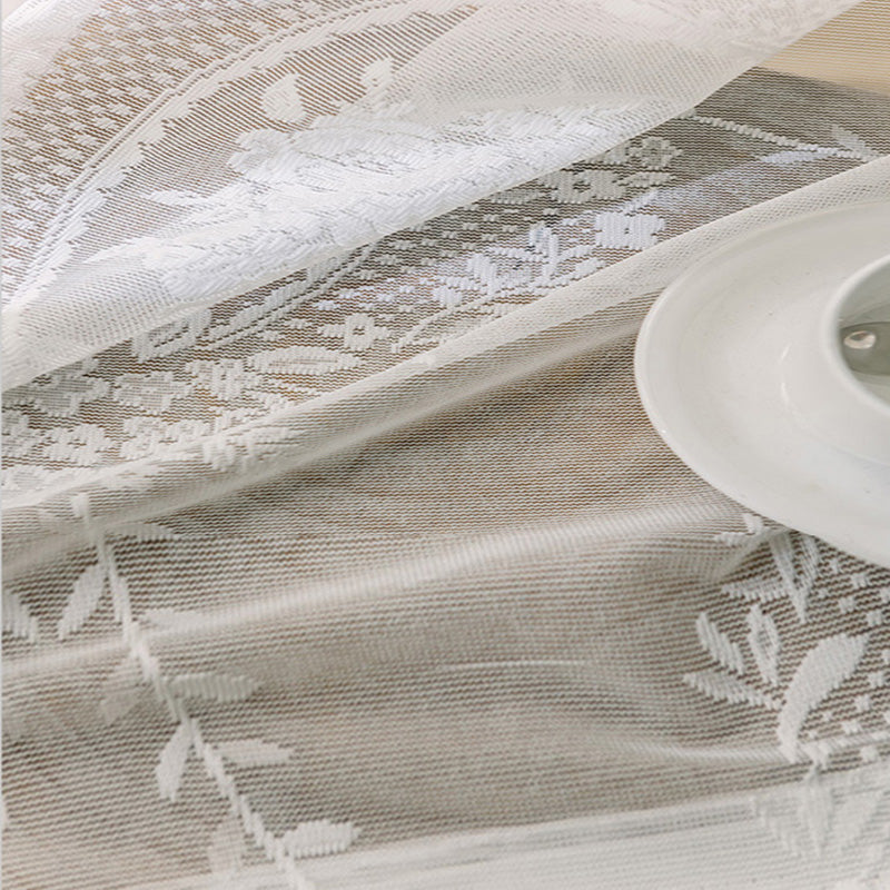 ホワイトレース生地 3.5m ポリエステル100% INDOORPLUS公式 | カーテン ジャガード織 柔らかい \u2013 Indoorplus