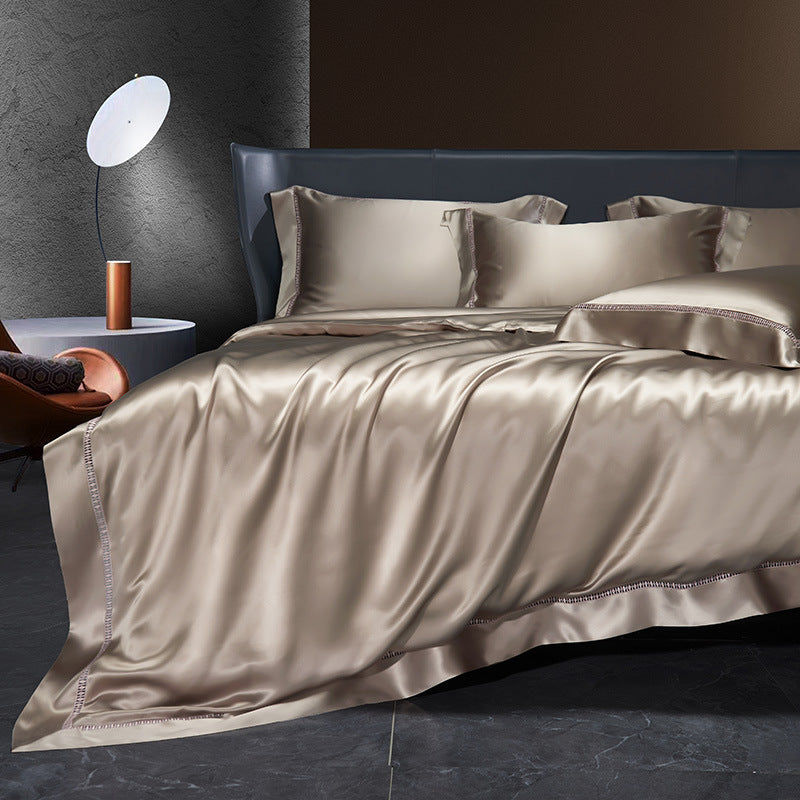 30匁 】天然上質100％ シルク高級寝具カバー ヨーロッパ風 純色 多色 