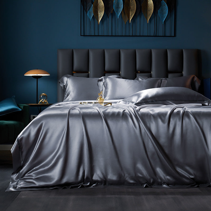 30匁 】天然上質100％ シルク高級寝具カバー ヨーロッパ風 純色 多色