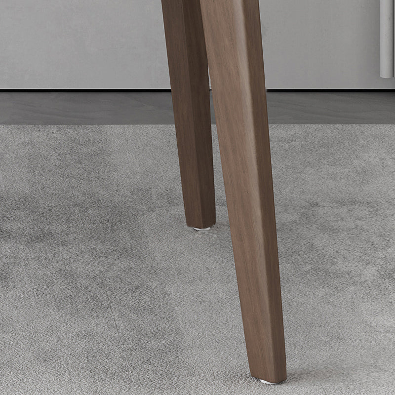 【ダイニングテーブル】トネリコ マーブル柄 北欧風 椅子の脚の細部画像