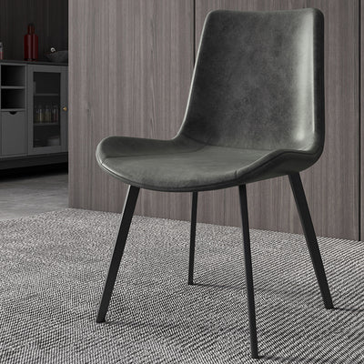 【ダイニングテーブル】シンプル 円型 伸長式 椅子の細部画像 PUレザー