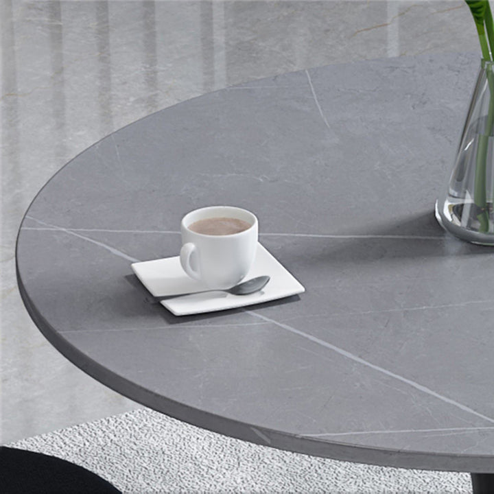INDOORPLUS公式/カフェテーブル シンプル オフィス セラミック天板　デーブルは高品質な素材を採用　☆安心の100日間返品保証制度☆