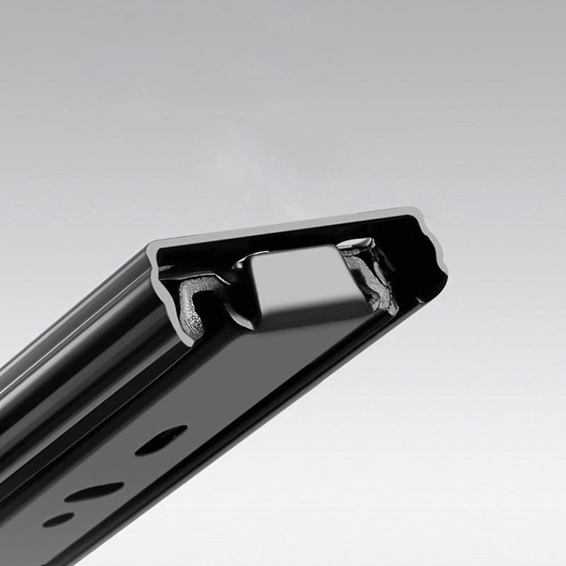 【テレビボード】繊細なデザインテレビボード 金属製スライドレールの細部画像