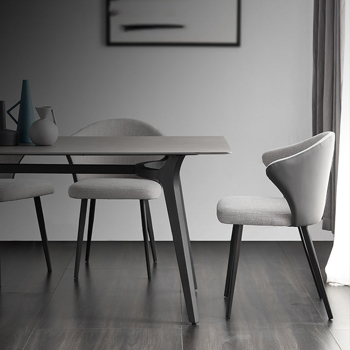 【ダイニングテーブル】イタリア風  ミニマルデザイン 選べる6サイズ ダイニングテーブルの細部画像
