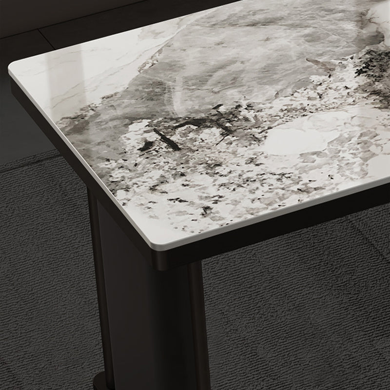 【デスク】テーブル 高級感 モダンなデスク セラミック天板テーブルの細部画像