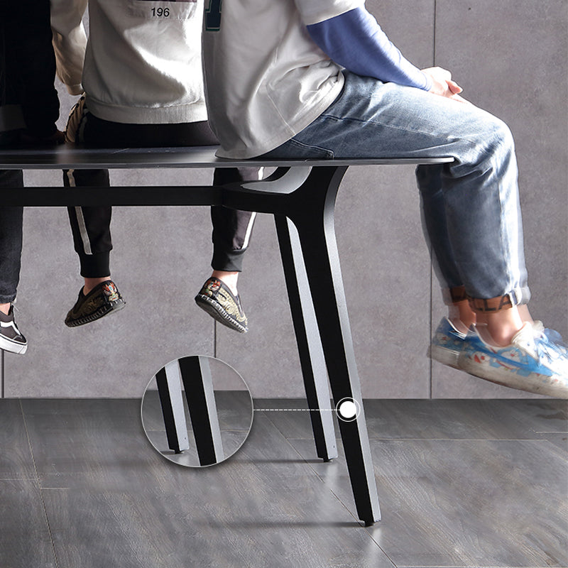【ダイニングテーブル】イタリア風 ミニマルデザイン 選べる6サイズ ダイニングテーブルの脚の細部画像