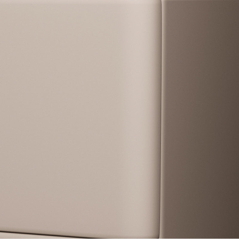 【ナイトテーブル】ベッドサイドテーブル 高級感コンパクト型 選べる9色 E1級高精密板（防水塗装）、PUレザーの細部画像 安心の100日間返品交換保証