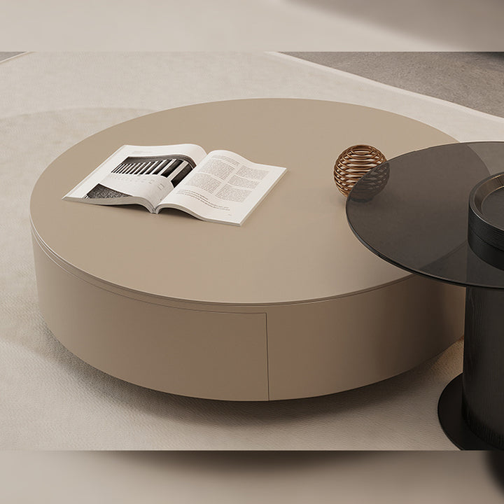 【ローテーブル】モダン 優雅なデザイン 低いテーブルの細部画像 100日間返品交換保証制度