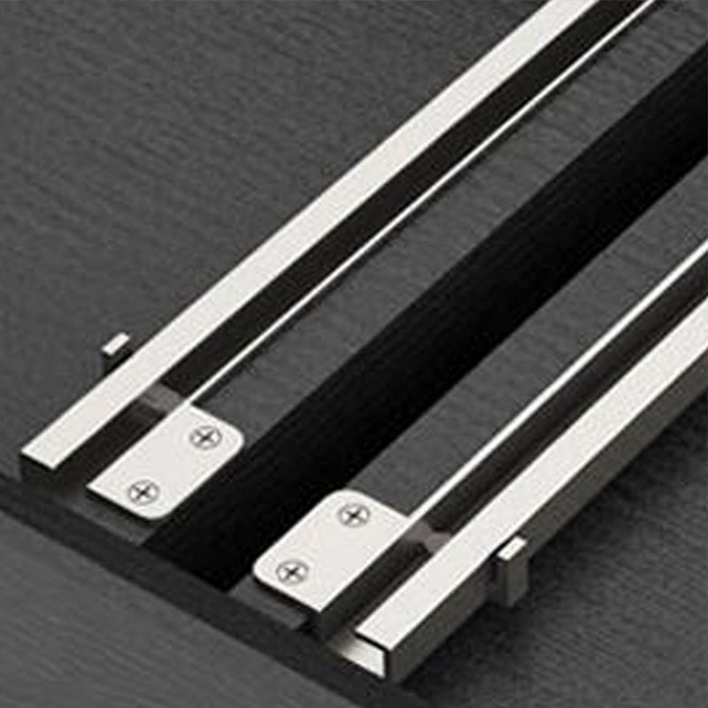 【テレビ台】ウォールナットのテレビボード　選べる6色 金属製スライドレールの細部画像