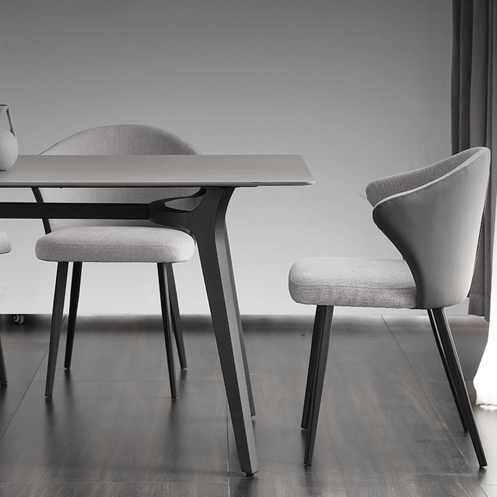 【ダイニングテーブル】イタリア風 ミニマルデザイン 選べる6サイズ ダイニングテーブルの細部画像