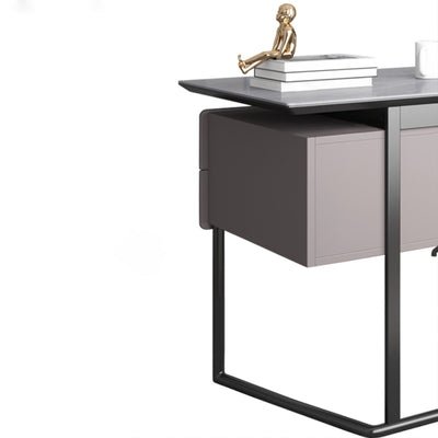 【デスク】テーブル モダン 現代感 ワークデスクの細部画像