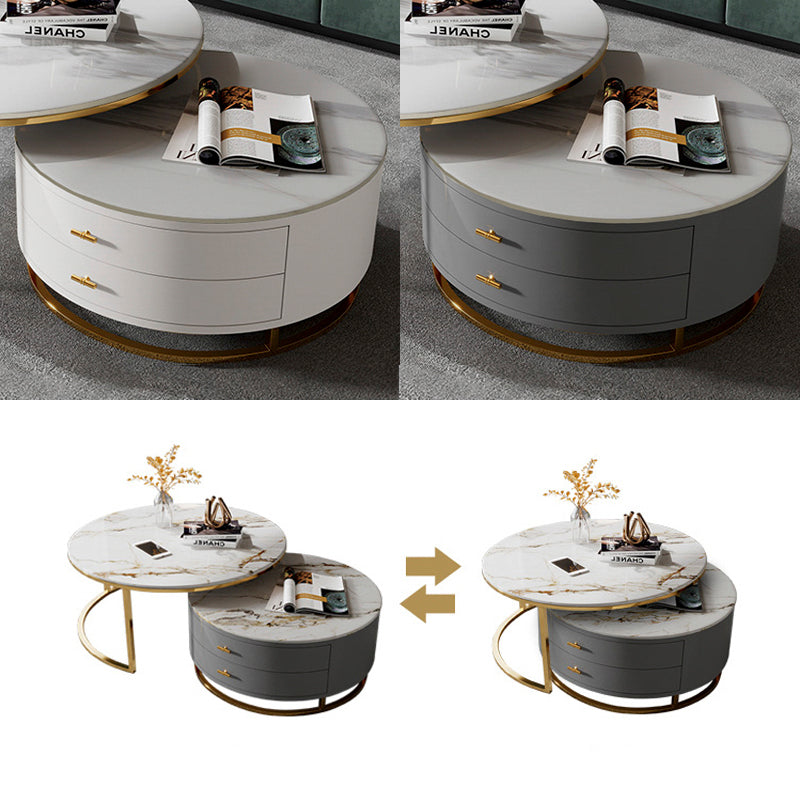 INDOORPLUS公式/ ローテーブル 西海岸風 8色 マーブル デザイン性 高級 