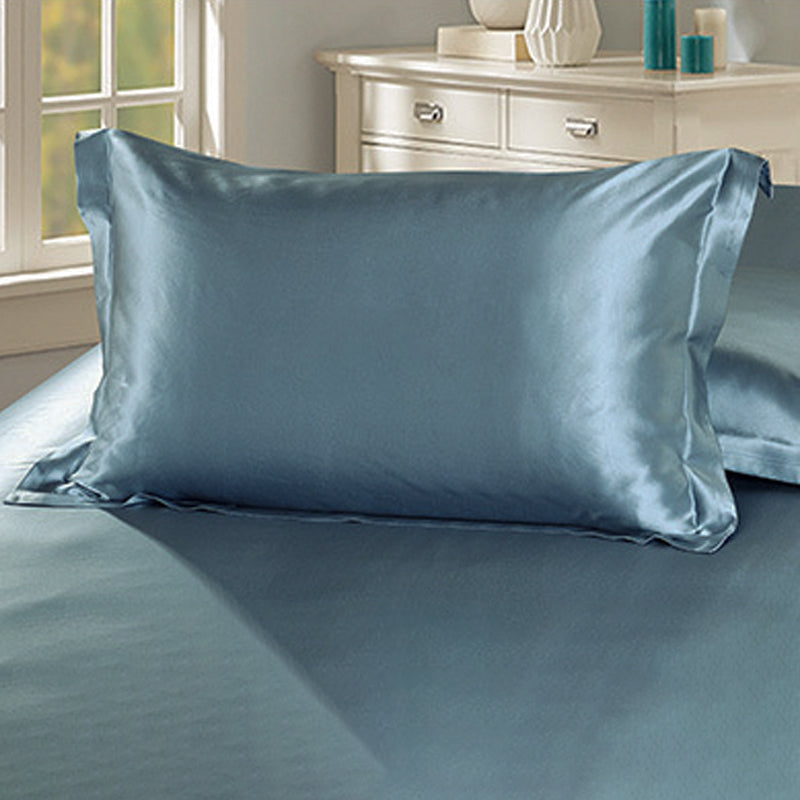 【25匁】天然シルク100%  高級 寝具セット カラーブロッキング おしゃれ 多色展開 布団カバー 単品からセットまで
