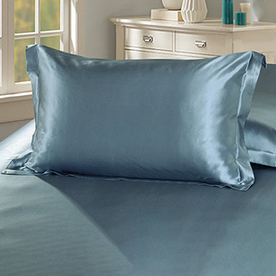 【25匁】天然シルク100%  高級 寝具セット カラーブロッキング おしゃれ 多色展開 布団カバー 単品からセットまで