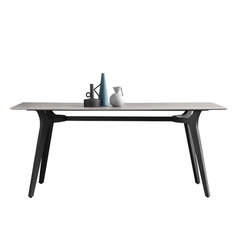 【ダイニングテーブル】イタリア風  ミニマルデザイン 選べる6サイズ ダイニングテーブルセットの全体画像 テーブル