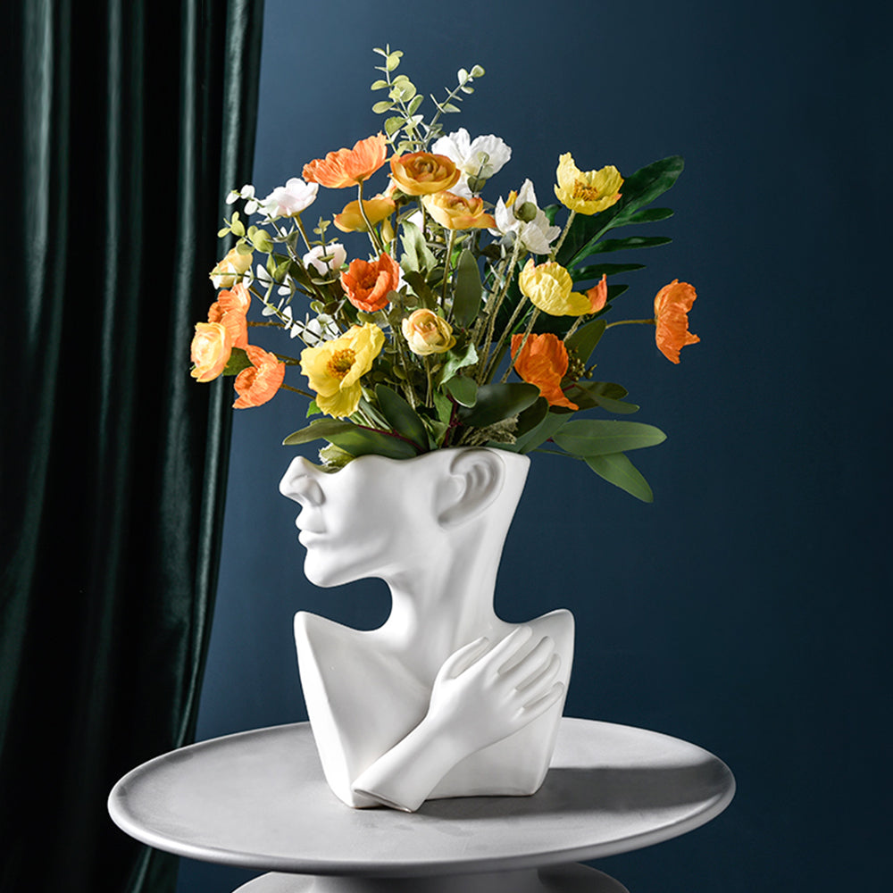 【花瓶】ヨーロッパ風 芸術 エレガント 質感  フラワーポット シンプルでスタイリッシュ