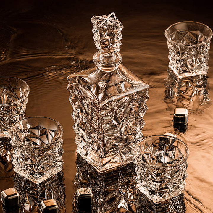 ウィスキー クラスセット 北欧 高級  ワインボトル ワイングラス用品  ユニック 気分転換