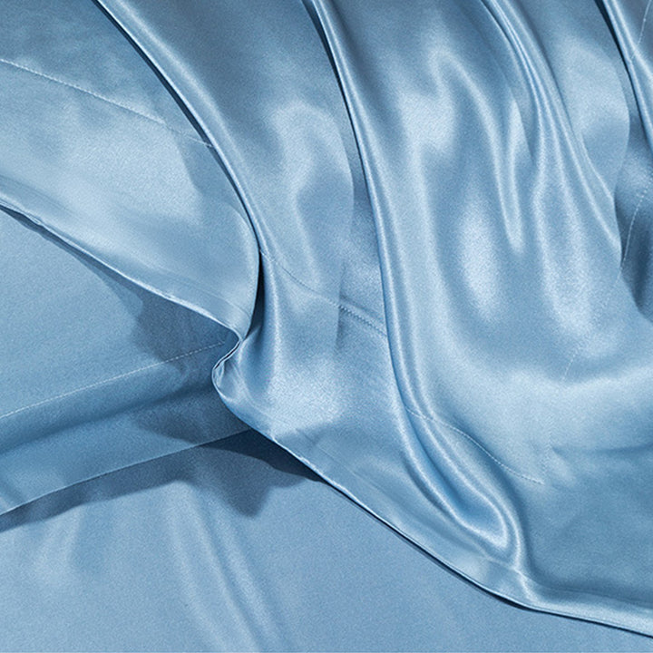 【30匁 】100％ 上質天然シルク高級感 寝具カバー ヨーロッパ風  モダン 光沢抜群 ツルツル  単品からセットまで
