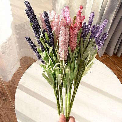 ラベンダー 紫 ロマンチック プロバンス 造花 フェイク インテリア 装飾 生け花 綺麗