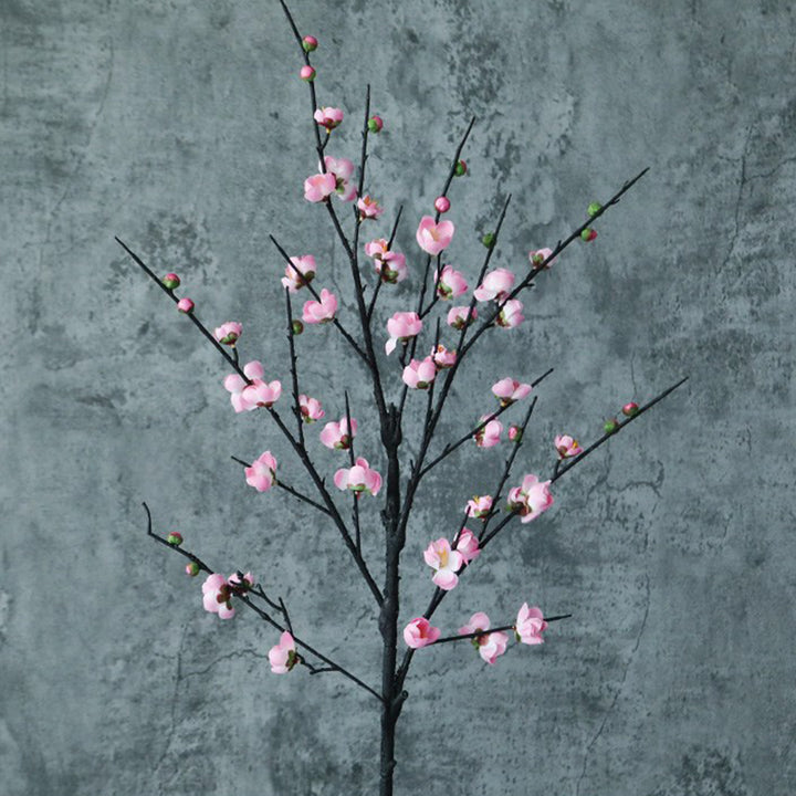 【造花】梅の花 桃の花 置物 盆栽 雰囲気