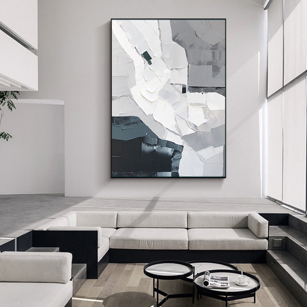 ビッグバンⅡ / テクスチャーアート 18×18㎝ S0 原画1点のみ モダン INDOORPLUS公式｜掛け絵 立体感 モダン ストテクスチャ高級 – Indoorplus