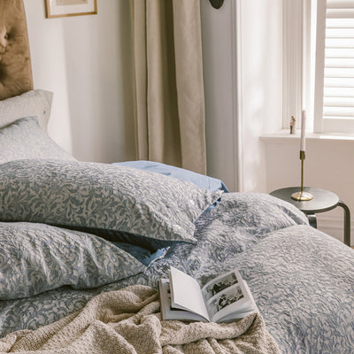 真綿100％ オーダーメイド ベッド用品セット 北欧風 肌に優しい 4点セット