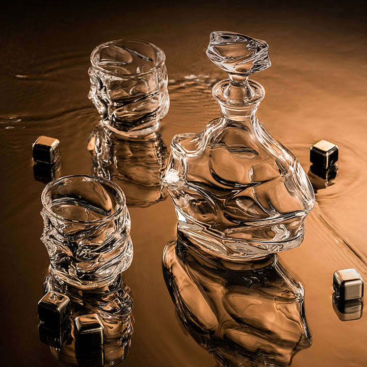 ウィスキー クラスセット 北欧 高級  ワインボトル ワイングラス用品  ユニック 気分転換