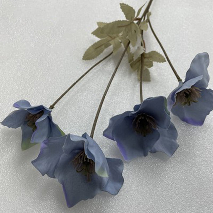 【造花 】花束 紫 冬の匂い ユニック インテリア
