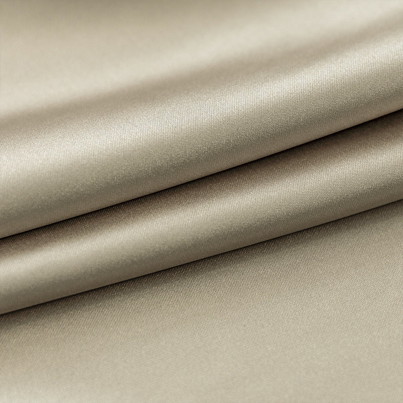 【ドレープカーテン】シルク質感生地 エレガント 選べる23色 カーテンの細部画像 ゴールド 布製、ポリエステル 遮光1級
