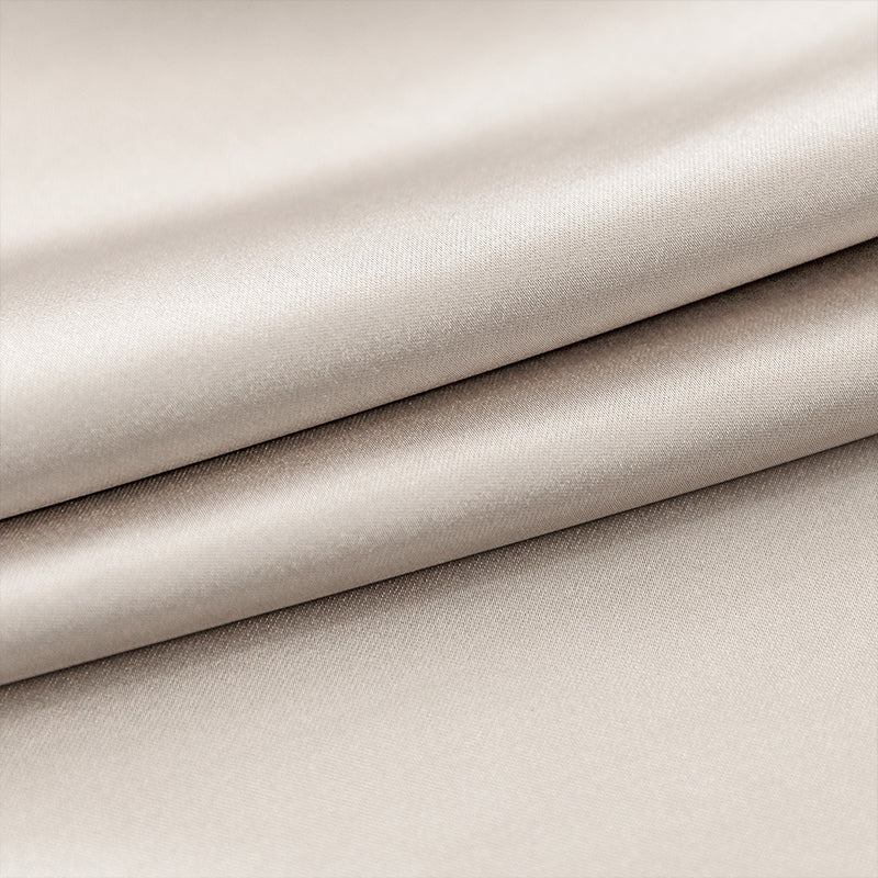 【ドレープカーテン】シルク質感生地 エレガント 選べる23色 カーテンの細部画像 アイボリー 布製、ポリエステル 遮光1級