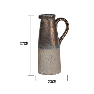 色・パターン: 粗製陶器製花瓶B