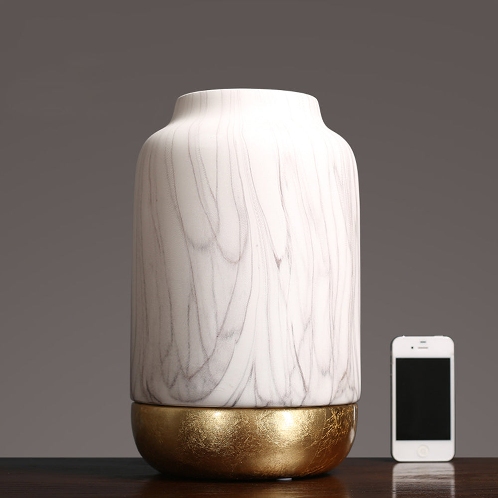 【花瓶】白 シンプル モダン 置物 斬新 玄関 TVセット 食卓 装飾 置物 装飾